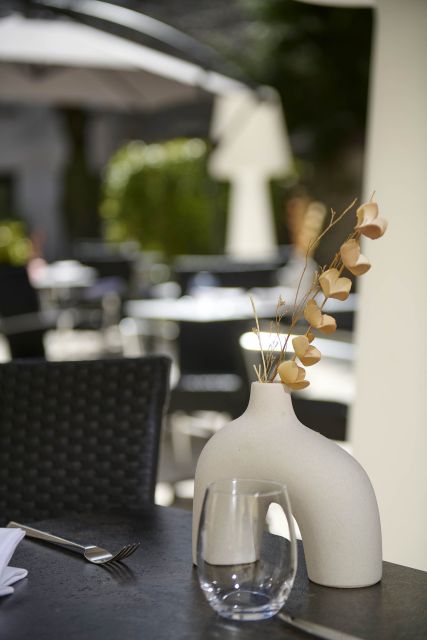 Terrasse cachée Dijon restaurant La Closerie