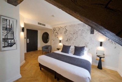 Chambre hôtel 4 étoiles Dijon centre Maison Philippe Le Bon